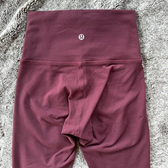 Lululemon Wunder Under Crop High Rise 21’’ Sz 2 - Picture 7 of 8